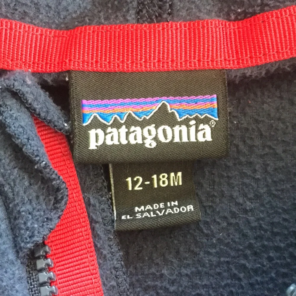 Patagonia Fleece Jacket (size 12-18m)